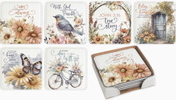 Image of Floral Assorted – Coaster Set