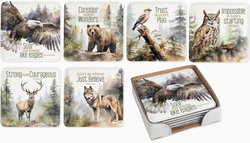 Image of Wildlife Assorted – Coaster Set