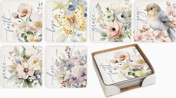 Image of Soft Pastel Assorted – Coaster Set