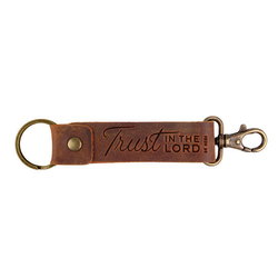 Image of Leather Strap Trust in the Lord Prov 3:5