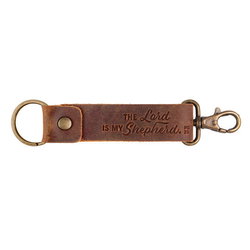Image of Leather Strap The Lord is My Shepherd Ps 23