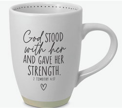 Image of Coffeecup She Inspire God Stood With Her