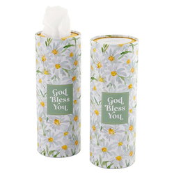 Image of White Daisy Tissues