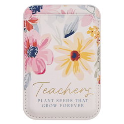 Image of Phone Wallet Magnetic Teachers Plant Seeds