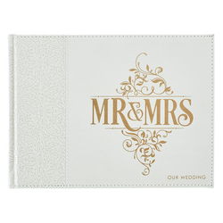 Image of Mr & Mrs Wedding Guest Book