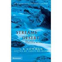 Image of Streams in the Desert: 366 Daily Devotional Readings