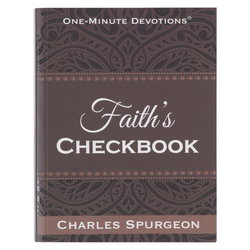 Image of Faith’s Checkbook Brown Softcover One-Minute Devotions