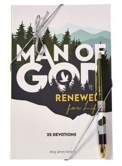 Image of Man of God: Renewed for Life – 25 Devotions