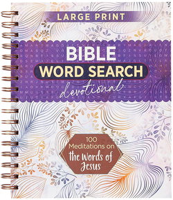 Image of 100 Meditations on the Words of Jesus: Word Search Devotional