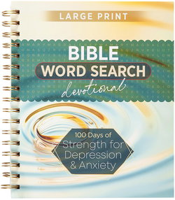 Image of 100 Days of Strength for Depression & Anxiety: Bible Word Search Devotional