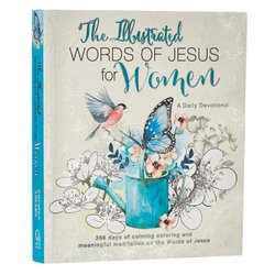 Image of Illustrated Words Jesus for Women Devotional Book