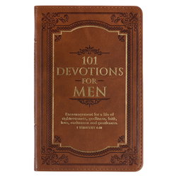 Image of 101 Devotions for Men Faux Leather