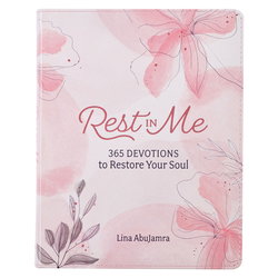Image of Devotional Rest In Me Faux Leather