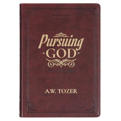 Image of Devotional Pursuing God LP Faux leather