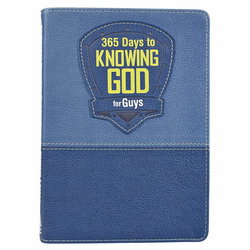 Image of Kid Book 365 Days to Knowing God for Guys Faux Leather