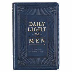 Image of Devotional Daily Light for Men Faux Leather