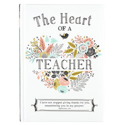 Image of Gift Book Heart of a Teacher Padded Hardcover