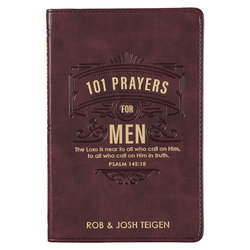 Image of 101 Prayers for Men Faux Leather