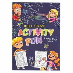 Image of Kid Book Bible Story Activity Fun Softcover