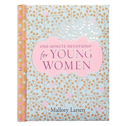 Image of One-Minute Devotions for Young Women Padded Hardcover