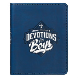 Image of One-Minute Devotions for Boys Faux Leather
