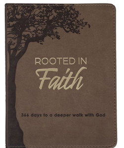 Image of Devotional Rooted in Faith Faux Leathe