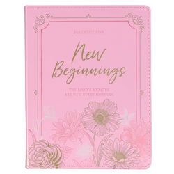 Image of Devotional New Beginnings Pink Flexcover