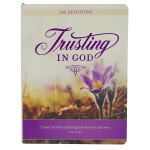 Image of Devotional Trusting God Purple Floral Softcover