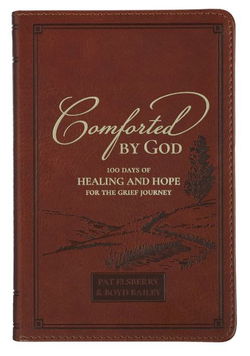 Image of Devotional Comforted by God Faux Leather
