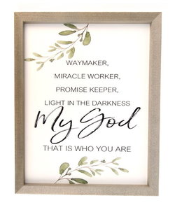 Image of Farmhouse Grey Waymaker 11×14