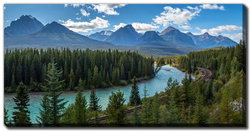 Image of Bow River Canvas 40×20′