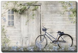 Image of Canvas Blue Bike at Barn 22’x28′
