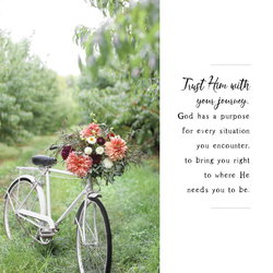 Image of Wall Plaque Your Journey Emily Martin Collection 6×6