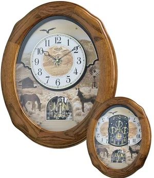Joyful Prairie Clock