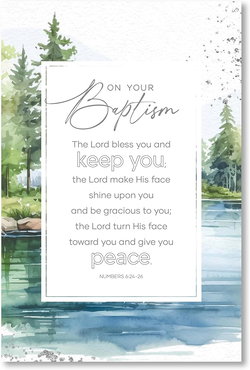 Image of Everyday Plaque On Your Baptism