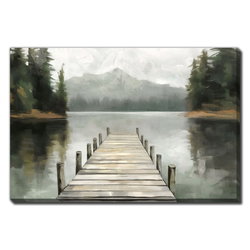 Image of Tranquil Waters – Canvas Art – 32’x48′