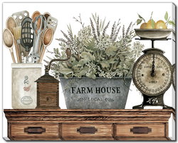 Image of Farm House Kitchen 16×20