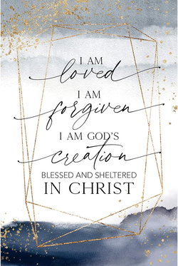 Image of I Am Loved Plaque 6″x9″