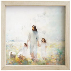 Image of Jesus Children Wall Art 24′ x 24′ x 1.5′