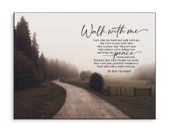 Image of Walk With Me Wall Art 16 x 12