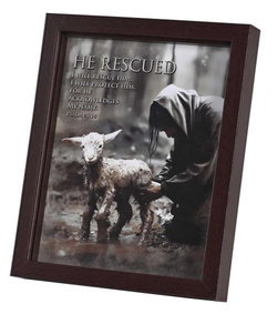 Image of Framed Art He Rescued 8×10