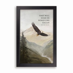 Image of Framed Art – They Will Soar On Wings Like Eagles