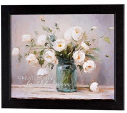Image of Framed Wall Art Great Is Faithfulness