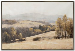 Image of Golden Valley Framed Canvas 32’x48′