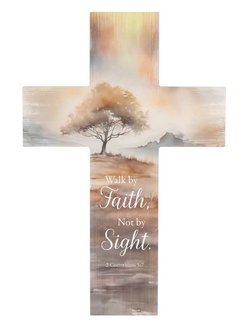 Image of Wall Cross Walk By Faith