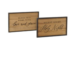 Image of Grace/Silent Night Reversible Frame