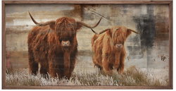 Image of Framed Art- Autumn Pasture