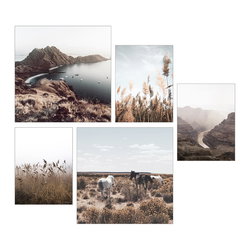 Image of Set of 5 Frames Nature- 856-039
