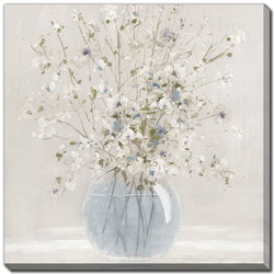 Image of Blue Blooming Blossoms II 16’x16′