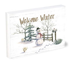Image of Shelfie Sitter Welcome Winter 4×5